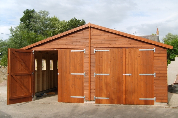 Wooden Double Garage 20x16 Other Sizes Available To Order